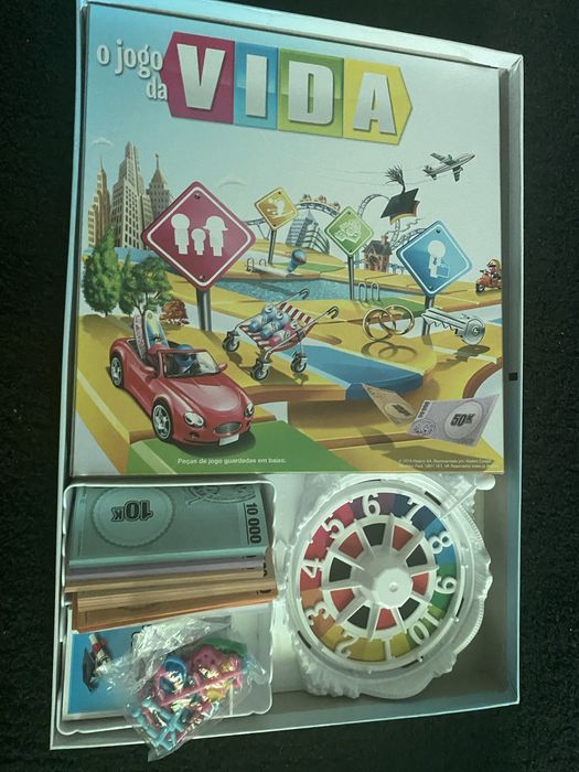O jogo da vida jogo de tabuleiro