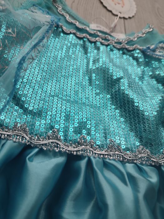 Sukienka ELSA Frozen Kraina lodu 104 kostium przebranie