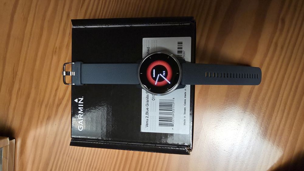 Garmin Venu 2 (45mm) prateado, azul granito