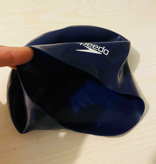 Шапка для плавания бассейн Speedo силикон шапочка р.50-58 см