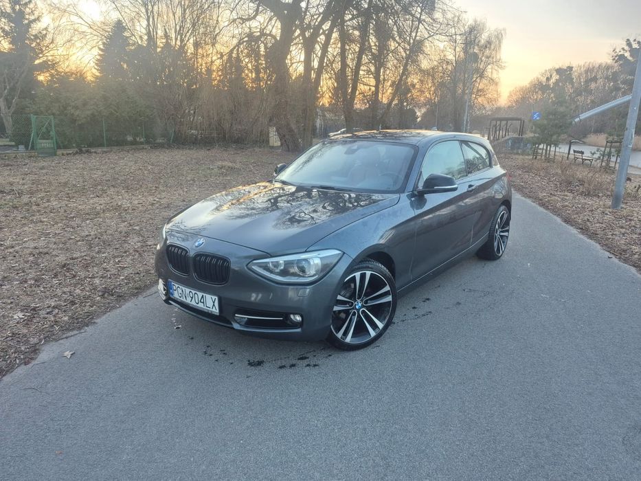 BMW 118D 2013R 143KM czerwone skóry zamiana