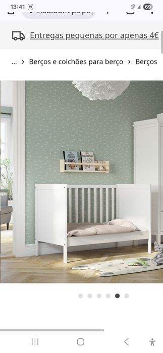 Sundvik berço/cama bebé