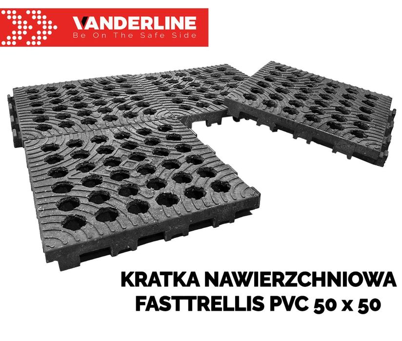 Kratka Nawierzchniowa FASTTRELLIS PVC Recykling 50x50x5cm