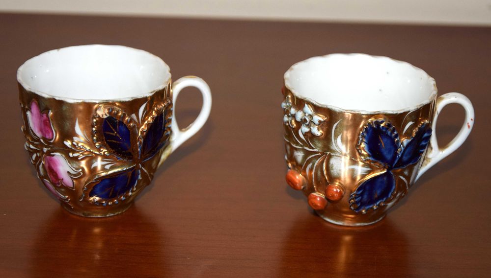 Chávenas de café,  vintage década 40