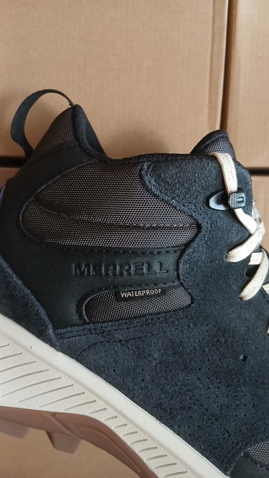 Черевики туристичні чоловічі Merrell Tempo Sol Mid Wp Waterproof водонепроникна мембрана