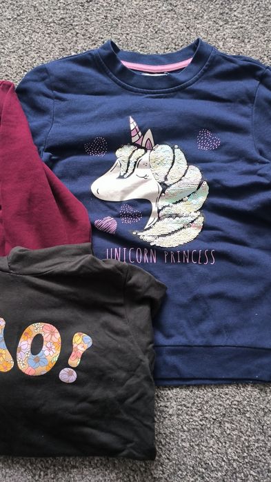 Bluzy dziewczęce 122 128