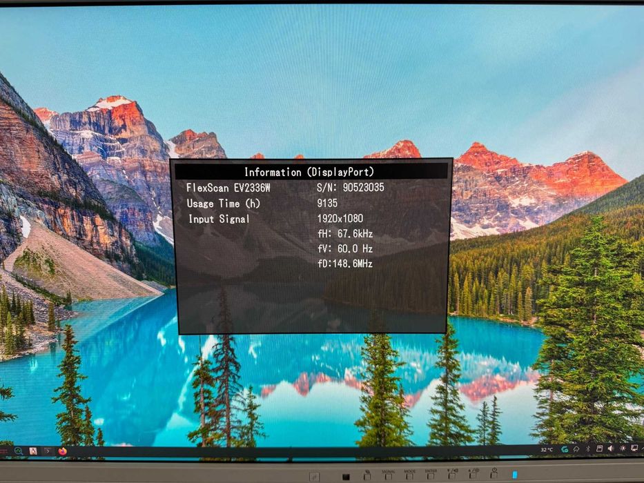 monitor Eizo ev2336 ips fullHD 23" cale