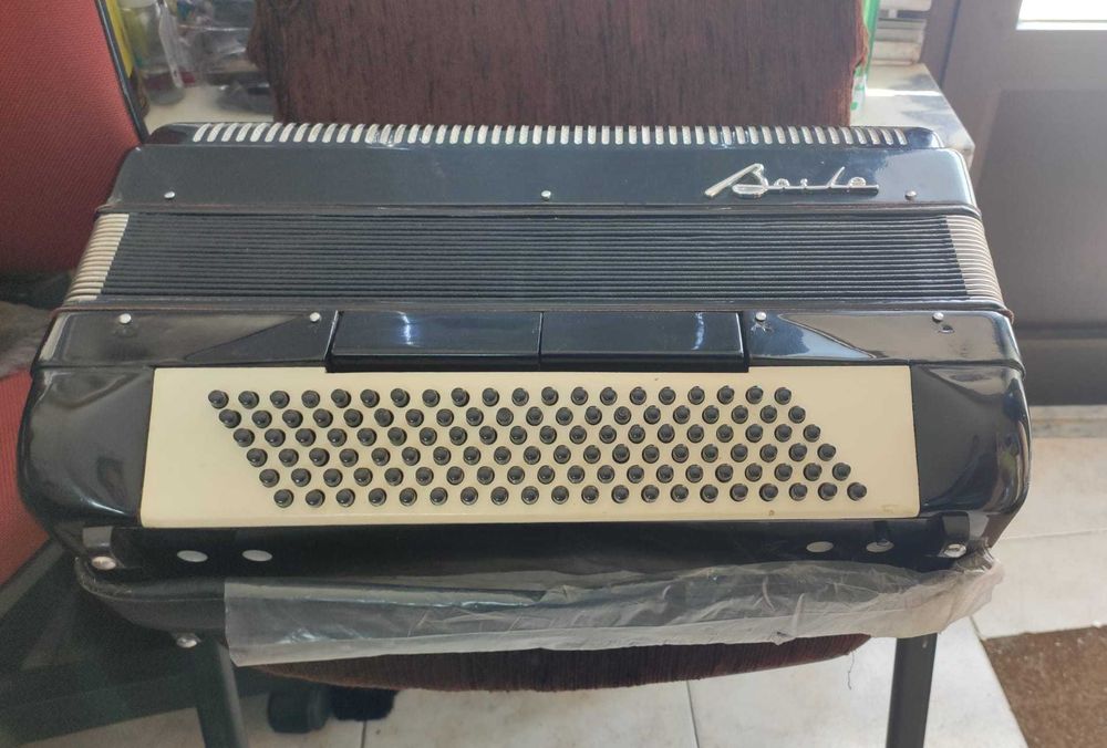 Acordeão à 4°Voz e 120 Baixos- Acordeon