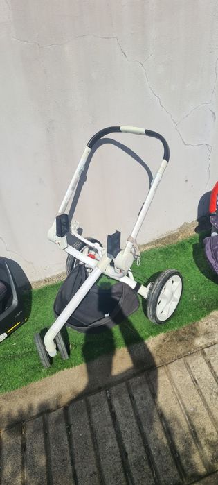 Quinny mood + ovo c/isofix bebeconfort + alcoda quinny + cadeira