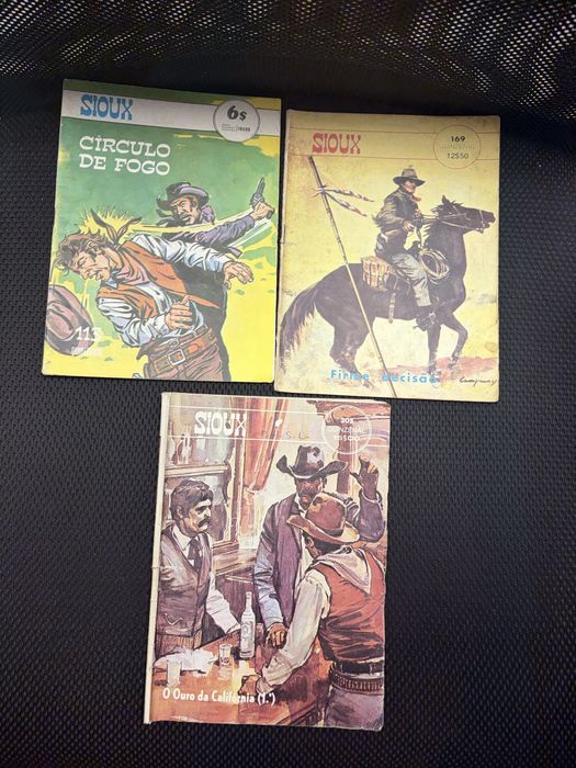 Livros BD Façanhas Oeste, Oeste Selvagem, Sioux