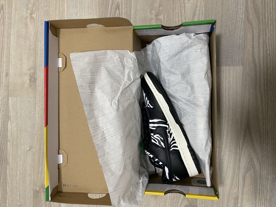 Nike SB Dunk Low OG Quartersnacks Zebra