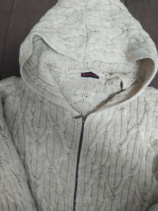 Кардиган довгий вязаний якісний пальто