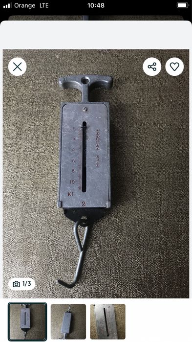 Radziecka waga    Vintage