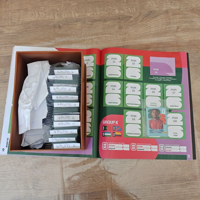 Coleção completa mundial 2026 Panini