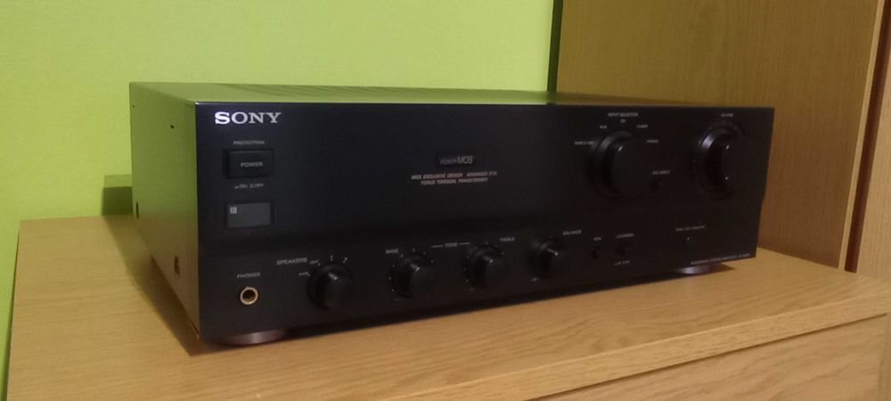 Wzmacniacz Sony TA-F461R solidny sprzęt MOS-FET ES