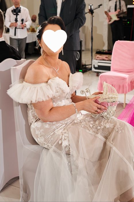 Suknia ślubna syrenka