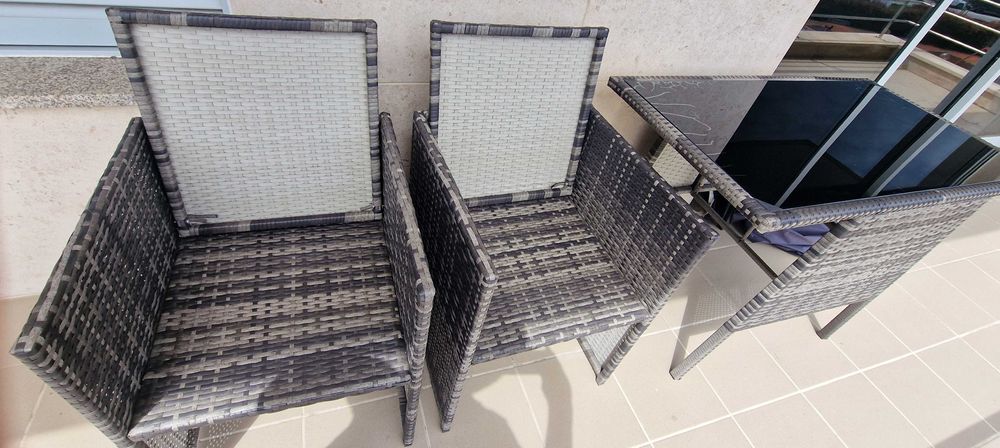 Conjunto de Varanda para 2 Pessoas