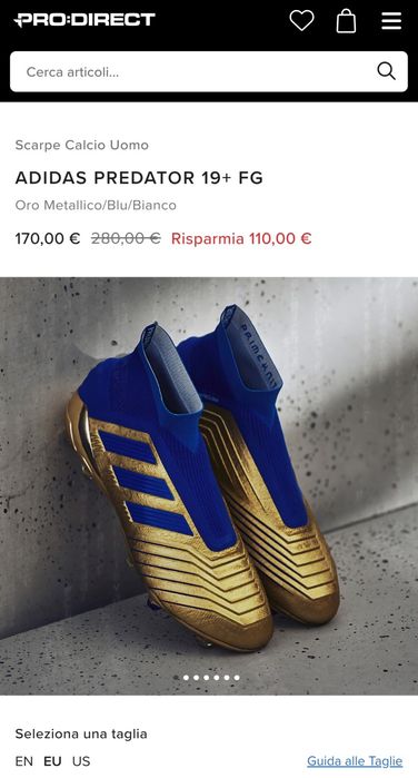 Chuteiras Adidas Predator 19+ Edição limitada Elite