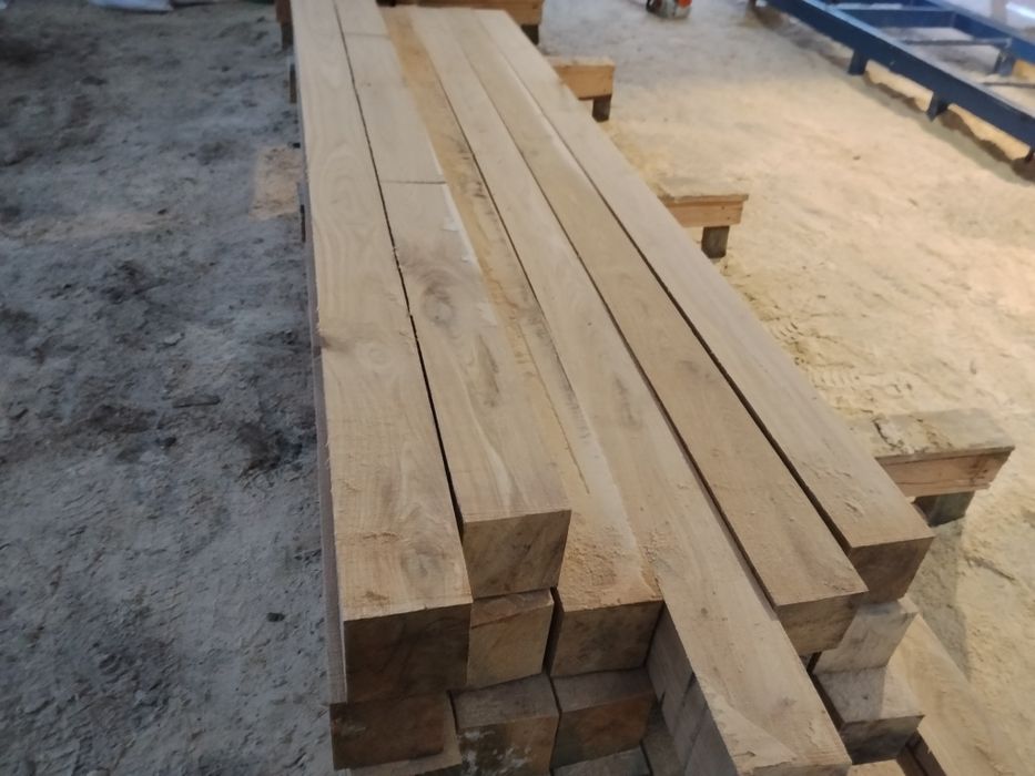 Deski dębowe, kantówki dębowe,