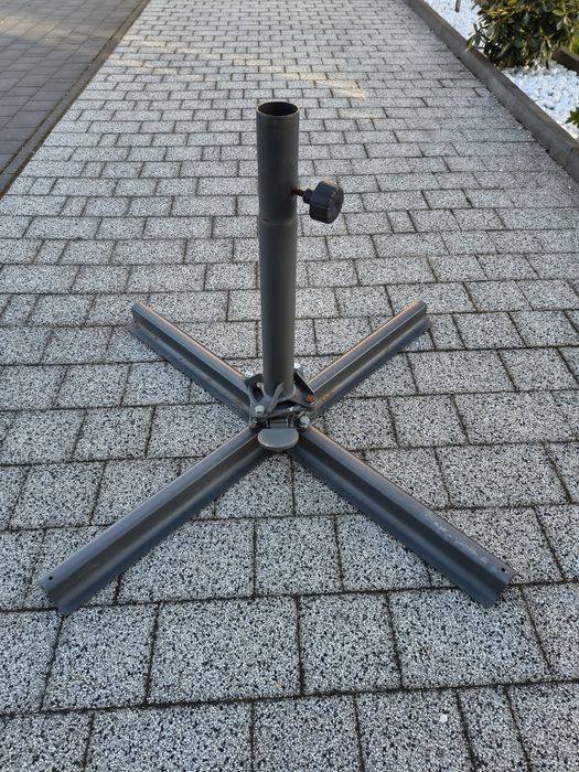 Stojak pod parasol obrotowy duży masywny