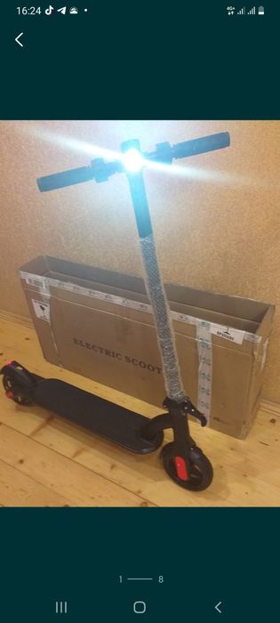 Новий електросамокат