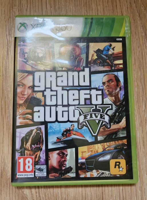 GTA V gra Xbox 360 + mapa