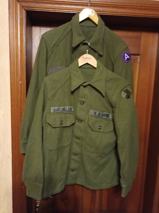 Рубашка M-1951 армии США Olive Green 108 Us Army милитари