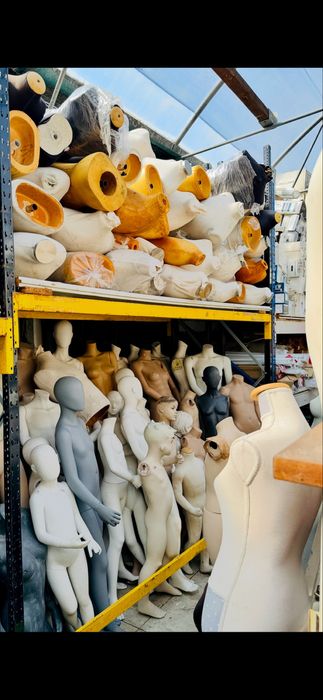 Grande Lote Manequins e Bustos
