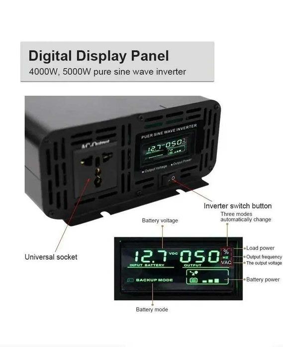 Інвертор EAFC 5000W