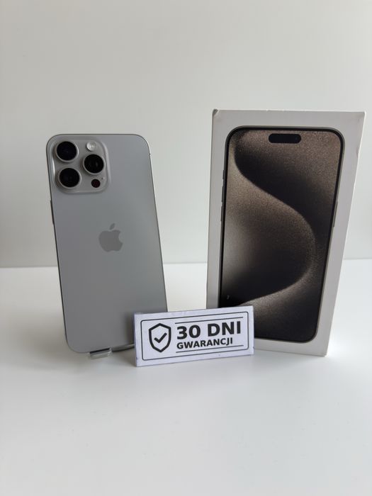 iPhone 15 Pro Max 256 GB / Gwarancja / Zadbany Stan