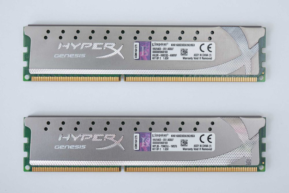Pamięć RAM DDR3 Kingston HyperX 8GB (2x4GB) 1600MHz CL9 KHX1600C9D3X2K2/8GX
