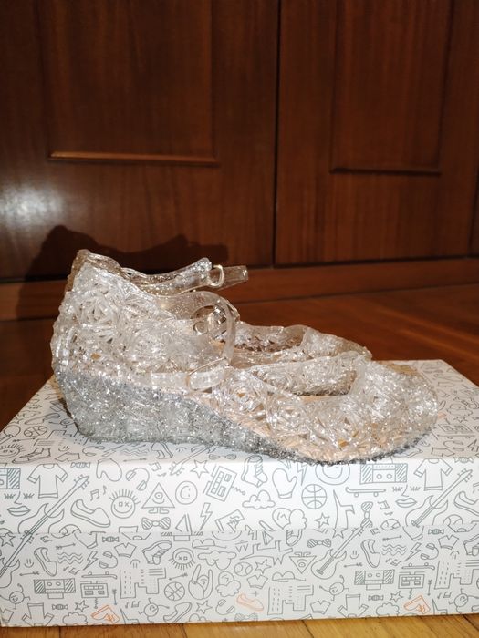 Sapatos tam 31 Frozen _princesa do gelo_Princesa _Halloween