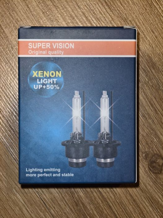 Lâmpadas Xenon Novas D2S (+50% Luz)