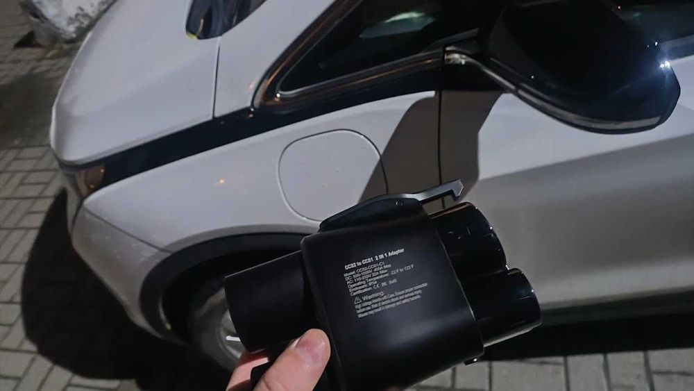 USA Адаптер CCS2 - CCS1  швидкої зарядки (ID.4, Bolt, Ford та ін)