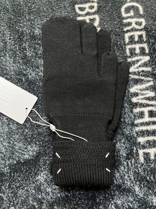 Набор шапка перчатки maison margiela