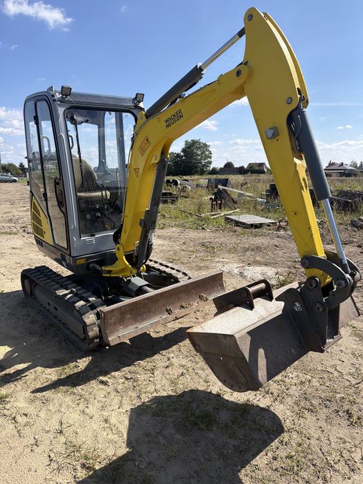 Minikoparka Wacker Neuson ET24, rok 2022 oryginal! Kubota jcb 57