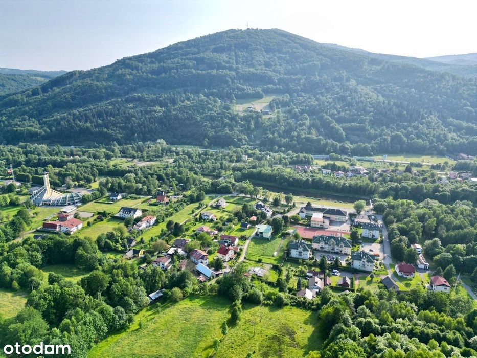 Działka widokowa z panoramą na Czantorię / WZ 8 lokali / nad Wisłą