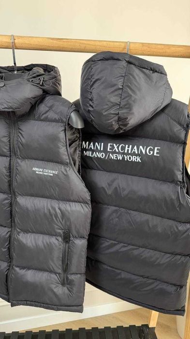 Жилетка ARMANI чоловіча чорна НОВА