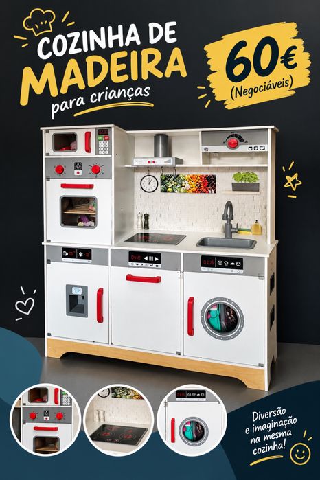 Cozinha de Criança (Madeira)