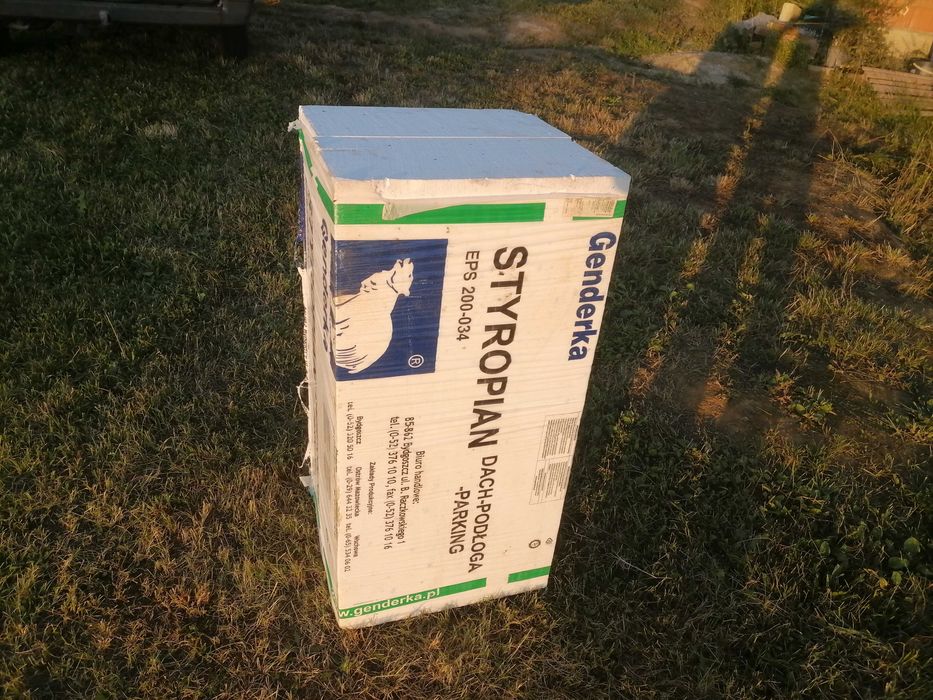 Styropian  25cm  parking eps200,