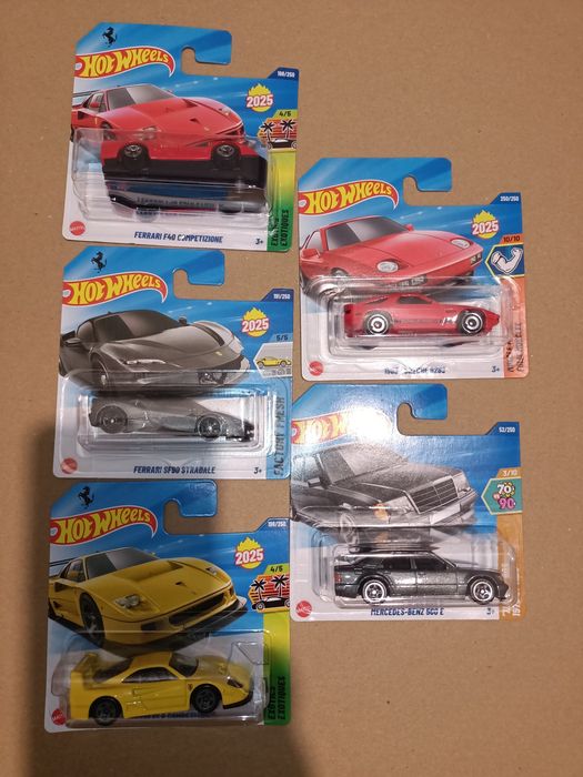 Sprzedam zestaw hot wheels 5szt