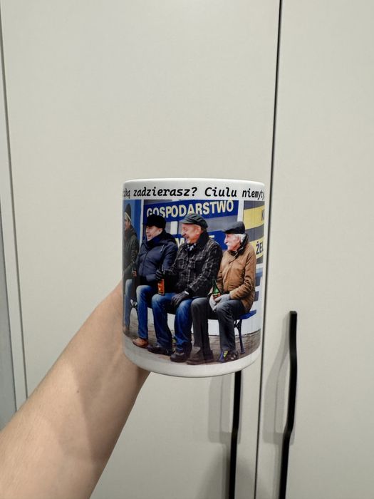 Kubek ceramiczny z motywem z serialu Ranczo nowy 330 ml prezent kubek