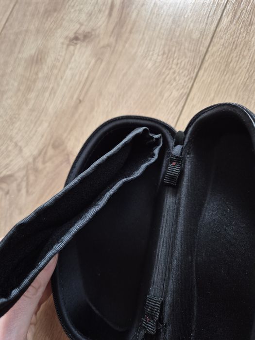 Etui pudełko na okulary Oxy's używane burgundowe