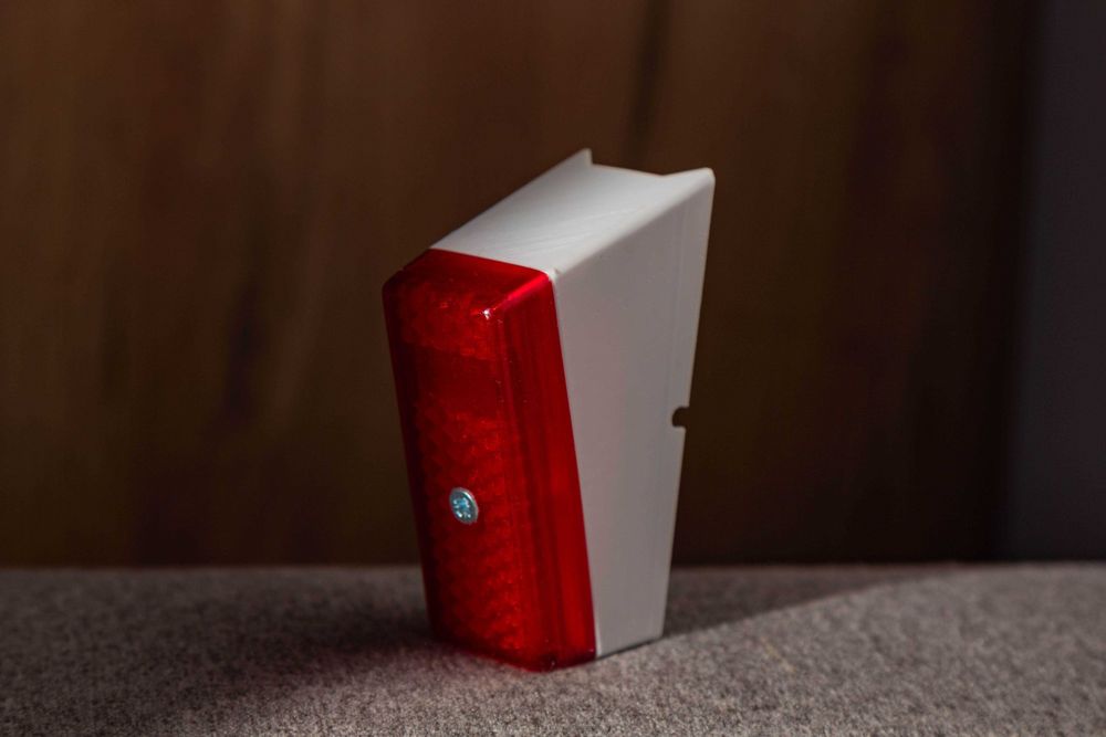 Lampka rowerowa łezka Romet tylna retro PRL vintage Jubilat Wigry PRL