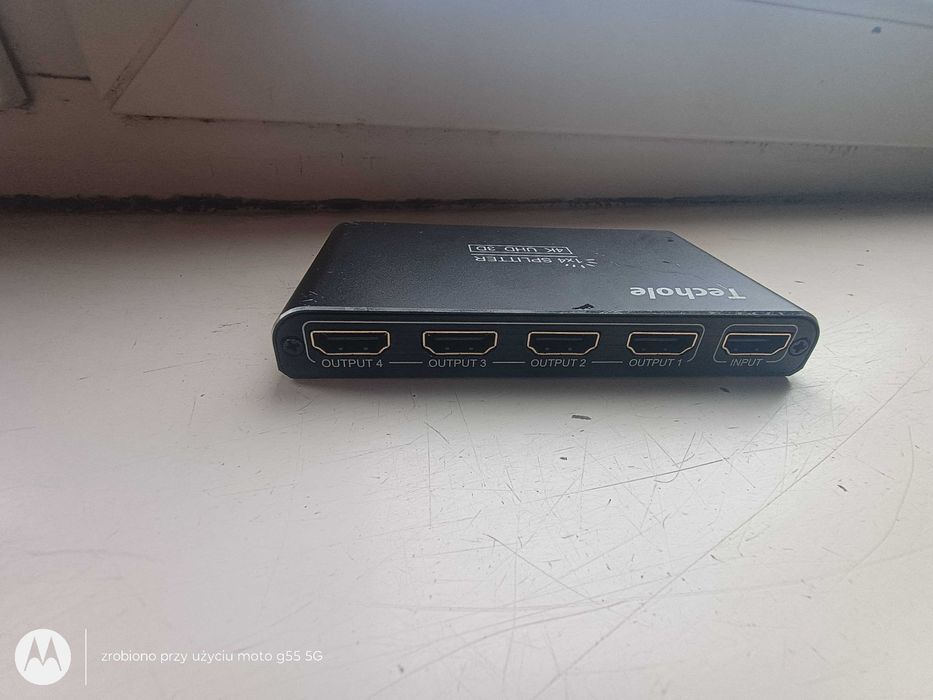 Splitter HDMI 1x4 4K – Techole – 1 wejście / 4 wyjścia