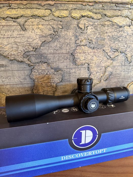 Приціл Discovery HD 4-24X50 FFP SF Zero Stop 34 мм із сіткою SS FFP