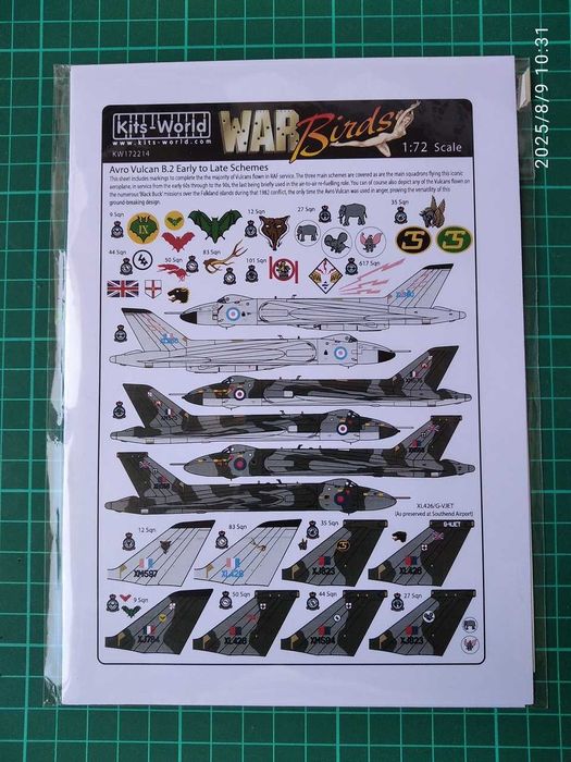 Kits Modelismo 1/72 - Decalques Aviação Militar