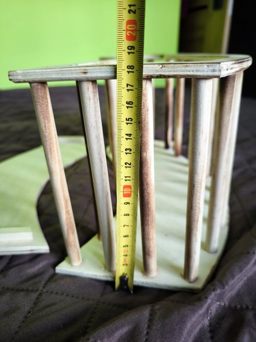 Paśnik drewniany dla królików, świnek morskich