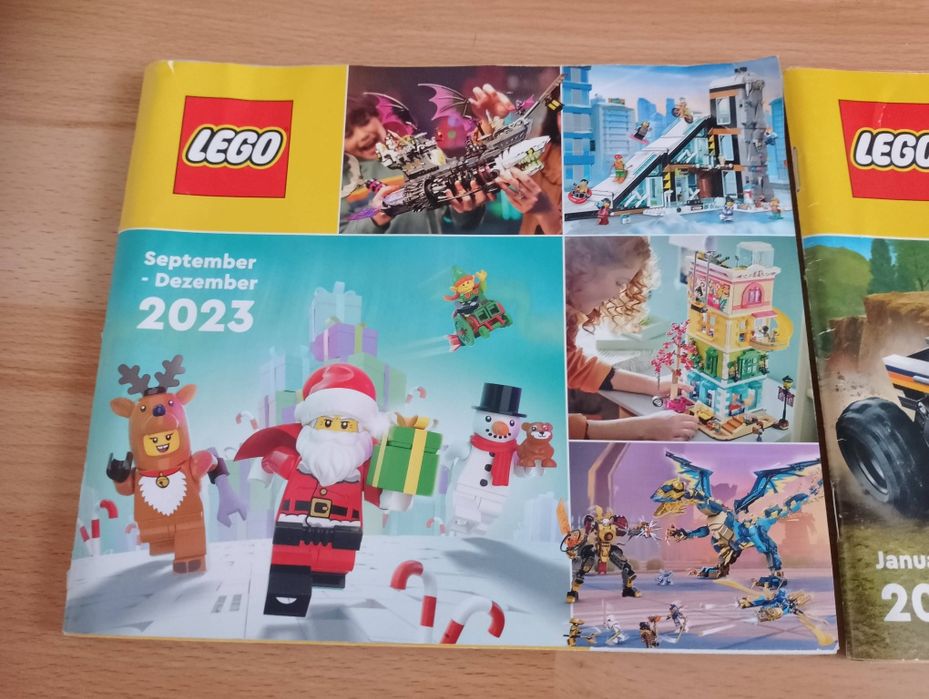 LEGO dwa katalogi 2023r niemieckie