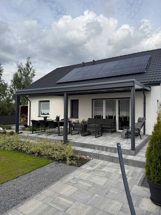 Zadaszenie Tarasu 300x400 z Montażem | Systemy Tarasowe Skrzydlewski